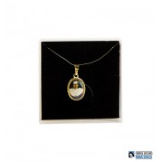 Medalha dourada Santa Dulce G