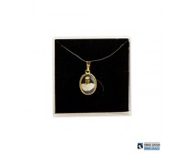 Medalha dourada Santa Dulce G