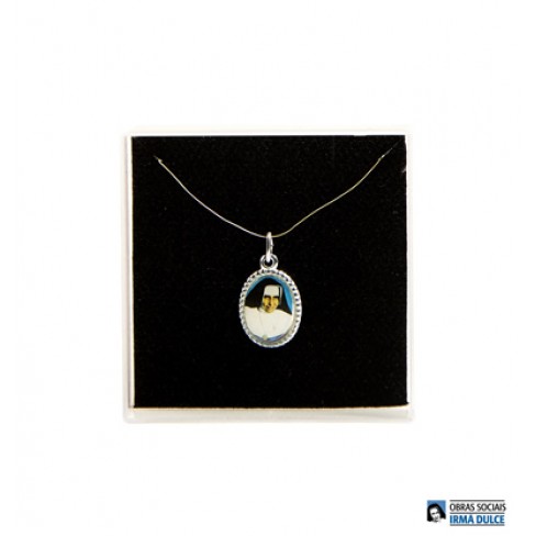 Medalha Prata Santa Dulce G