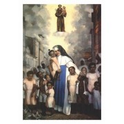 Postal Santa Dulce com imagem do quadro La Fita