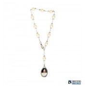 Pulseira Pérola com Imagem da Santa Dulce